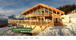 Desktop Screenshot of charpenterie-buet.com